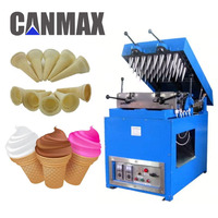 Grande machine automatique manuelle à rouleaux pour gaufres, biscuits, gaufrettes, gaufres au sucre, cornets de pizza et cornets de crème glacée, pour le marché indien