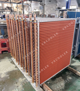 Ampla gama de aplicações 9.52Mm 12.7Mm 15.88Mm Copper Tube Fin Heat Exchanger para ar condicionado - Product Image 6