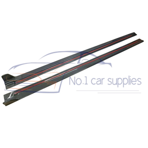 Jupes latérales en fibre de carbone KB Style <span class=keywords><strong>A6</strong></span> C8 <span class=keywords><strong>Allroad</strong></span> pour <span class=keywords><strong>A6</strong></span> 2019-<span class=keywords><strong>2022</strong></span> - Product Image 1