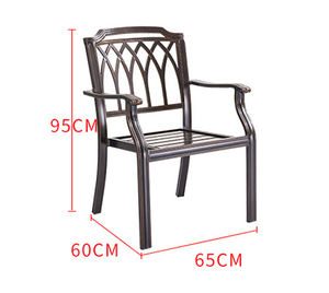 Banc <span class=keywords><strong>de</strong></span> jardin en Aluminium, décoration pour la maison, meubles <span class=keywords><strong>de</strong></span> Table <span class=keywords><strong>de</strong></span> <span class=keywords><strong>bistrot</strong></span>, nouveau Style, 1 pièce - Product Image 2