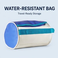 Sac de voyage en bâche PVC résistante à l'eau avec logo personnalisé et fermeture éclair pour la randonnée, la gym, la natation et le rangement