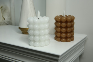 Nến Led Không Lửa Trang Trí Giáng Sinh, Trang Chủ Đám Cưới Hẹn Giờ 3d Di Chuyển Bấc Nhấp Nháy Kiểu Bong Bóng Điều Khiển Từ Xa - Product Image 6