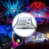 Console de contrôle d'éclairage DMX MOWL Stage Light Mixer Pearl 1024B, contrôleur DMX512 pour DJ, bar, discothèque