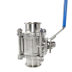 Schnelle Installation 3-teiliges gekapseltes SS304/SS316L Kugelventil 0-10bar Elektrisch Wasser 1/2''-4'' 180 3A/DIN 1 Jahr Garantie OEM - Product Image 4