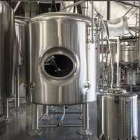 Navire de Fermentation conique acier inoxydable, conteneur de Brite 500L 1000L 2000L