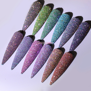 <span class=keywords><strong>Polvere</strong></span> Glitter per Unghie con Effetto Arcobaleno Diamantato Riflettente per <span class=keywords><strong>Polvere</strong></span> Acrilica - Product Image 2