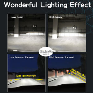 Alta calidad 120W 20000LM 2 cobre rojo H1 H3 H4 H7 H11 accesorios de luz de coche 9004 9007 mejor <span class=keywords><strong>precio</strong></span> faro LED - Product Image 4