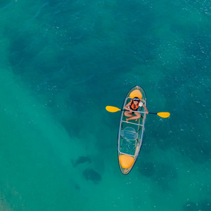 <span class=keywords><strong>Kayak</strong></span> de bote de remos transparente con asientos dobles transparentes más vendidos con accesorios profesionales - Product Image 4