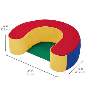 Infant Seat Cushion Support Ring 24x18x6 In High Density Sponge For Children 4-6 Years Old - Product Image 1