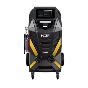 Équipement d'entretien automobile WDF X868, récupération de réfrigérant R134a, machine de rinçage de climatisation automobile, machine de climatisation entièrement automatique, R134a et 1234 - Product Image 1