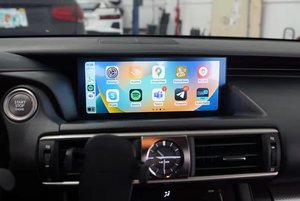 Không Dây <span class=keywords><strong>Apple</strong></span> Carplay Tự Động Stereo OEM Màn Hình Nâng Cấp Xe Đài Phát Thanh Bộ Chuyển Đổi Linux Hệ Thống Gương Liên Kết Hộp Cho Lexus RC 2015-2018 - Product Image 2
