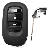 Llave Inteligente Universal ZB46-3 de 3 Botones para Auto, Control Remoto de Entrada sin Llave Serie ZB