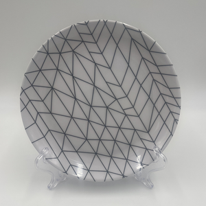 ชุดจานเมลามีนลายโมเสกเรขาคณิต (แพ็ค 2 ชิ้น) - Product Image 4