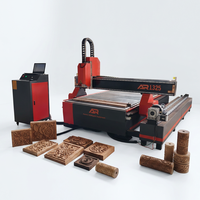 Routeur CNC Sculpture Pro Rotary Master 3D avec broche refroidie par air 4,5 kW pour la sculpture de pieds de meubles, forte stabilité