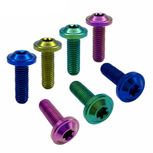 สลักเกลียวดิสก์เบรคจักรยานไทเทเนียมอัลลอยด์ M5x10 มม. ขายดี - Product Image 6