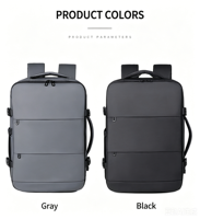 Sac à dos professionnel sophistiqué et formel pour ordinateur portable de 15 pouces, fabriqué en matériau résistant à l'eau, au vol et à la saleté