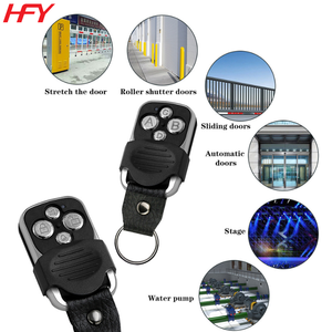 Télécommande sans fil à 4 boutons avec portée de 30 m, indicateur LED et arrêt automatique pour la domotique et l'utilisation industrielle - Product Image 4