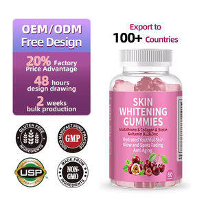 Cilt bakımı ve Anti-aging diyet takviyesi için glutatyon ve kollajen ve biyotin ile cilt beyazlatma Gummies - Product Image 2