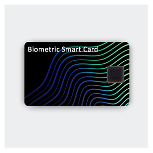 Hoge Beveiligde Toegangscontrole Vingerafdruk Biometrische Id-Kaart Koude Laminering Oem Service - Product Image 1