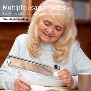 Senior Portable <strong>Reading</strong> Aid Hands-Free Neck Worn Magnifier with Gooseneck Light Gift for Aging Parents