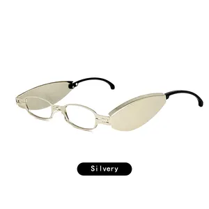 FANXUN TY338 Slim tascabile pieghevole occhiali da lettura Ultra-leggero in lega di alluminio telaio portatile per uomo e donna