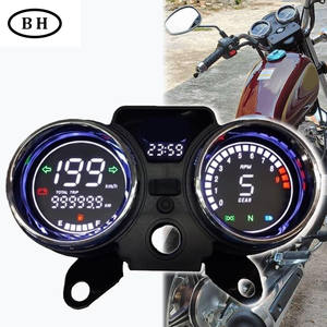 บริการ OEM/ODM แผงหน้าปัด<span class=keywords><strong>ดิจิตอล</strong></span> มาตรวัดความเร็วและระยะทางสำหรับมอเตอร์ไซค์ Honda Suzuki CM 125 CM125 - Product Image 1