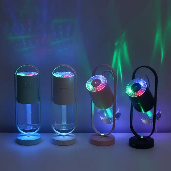 Humidificateur magique innovant à ultrasons, brume fraîche, humidificateur d'air, diffuseurs d'aromathérapie, huile essentielle, Mini humidificateur USB, 2022
