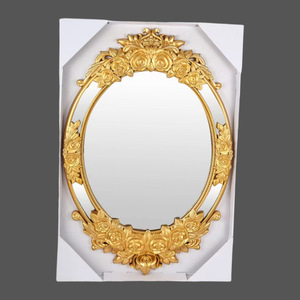 Nordique américain Vintage mural sculpté en relief fond vanité <span class=keywords><strong>miroir</strong></span> salon <span class=keywords><strong>couloir</strong></span> classique luxe décor - Product Image 6