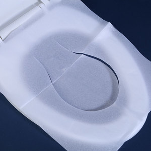 Toilet Seat Cover 250 Sheets Flushable <b>Water</b> Soluble For Travel And Hotel Use - Product Image 2