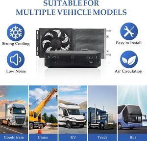 เครื่องปรับอากาศใน<span class=keywords><strong>รถยนต์</strong></span> TELCOOL 12V <span class=keywords><strong>ชุด</strong></span>ระบบ<span class=keywords><strong>แอร์</strong></span>ติดตั้งบนแผงหน้าปัด ใช้สำหรับรถยนต์โบราณ รถกระบะ รถตู้ รถบรรทุก รถแทรกเตอร์ รถขุด - Product Image 5