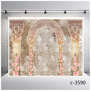 Phông Nền nhiếp ảnh Cung điện sang trọng theo phong cách Châu Âu phù hợp để chụp ảnh chân dung, chụp ảnh cưới, - Product Image 6