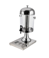 Commerciële Roestvrijstalen Plastic 8/16/24l Sap Dispenser Koude Drank Frisdrank Dispenser Voor Partij Zilver Gouden Kleur