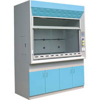 Hotte à fumées en acier à conduit résistant aux produits chimiques pour laboratoire scolaire personnalisée pour Biobase avec armoire et ventilateur d'évacuation