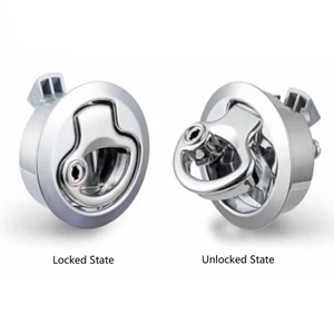 Camper khóa tuôn ra cửa xử lý khóa màu đen khóa tuôn ra kéo Slam chốt Hatch Lift cho Marine thuyền Camper RV Trailer - Product Image 6