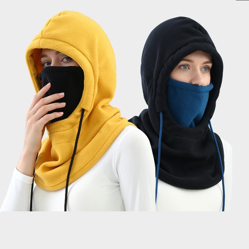 Зимние теплые забавные шапки на заказ с маской унисекс для улицы езды на лыжах Флисовая Балаклава облегающие шапки
