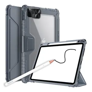 Nillkin Bumper Leather Shockproof iPad tablet Case Pro 10.2/10.9 + Crayon K2 iPad Sensitive Stylus Pen For iPad Air 5 Case