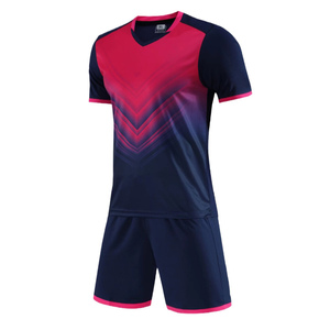 Ropa deportiva para hombre, uniforme de fútbol, manga corta, ropa de fútbol, Jersey, venta al por mayor, uniforme de fútbol personalizado con nombre de equipo - Product Image 3
