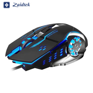 Souris de jeu sans fil 2,4 G avec logo personnalisé, 2400 dpi, double mode, rechargeable, lumières LED colorées, interface USB, compatible avec ordinateur portable et PC - Product Image 5