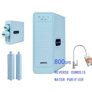 IMRITA Osmosis Inversa Easy installation Under Sink 800 GPD Tankless RO Water Filter Purifier Osmosis water purifier