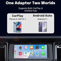 2025 nouveau Woobobobox usine Stable Oem Linux S7 2 en 1 adaptateur de dongle Carplay sans fil WIFI 5.8 BT 5.4 avec câble de type nouilles