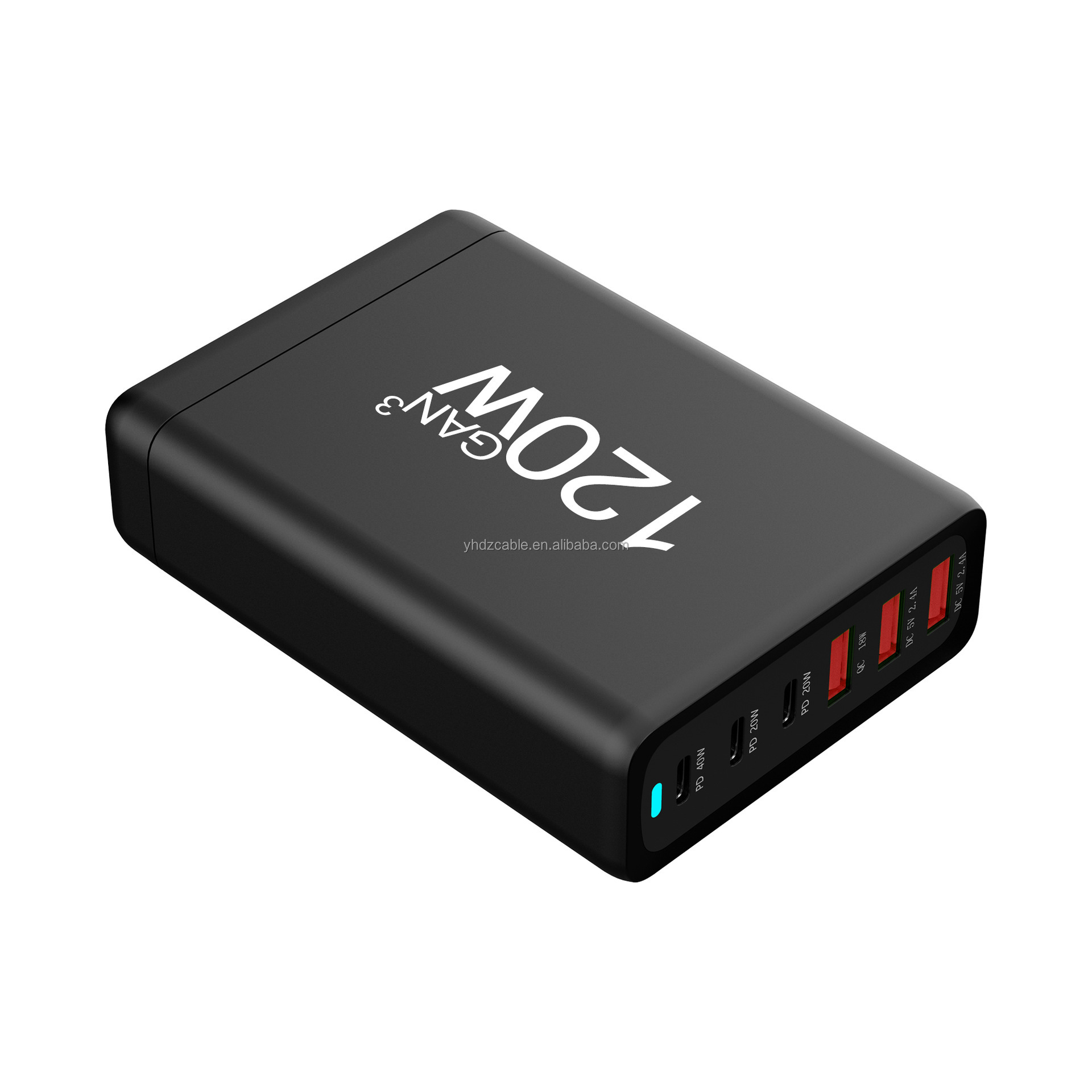 Black 120W 3A+3C