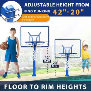 Aro de Baloncesto para Piscina Enterrado de Acero Inoxidable M.<span class=keywords><strong>Dunk</strong></span> - Sistema de Baloncesto Resistente para Piscina para Adultos, Venta al Por Mayor - Product Image 3