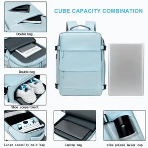 Fashion <b>Women</b> <b>Large</b> Capacity Leisure <b>Backpack</b> Short Distance Business Travel Mommy Bag - Product Image 3