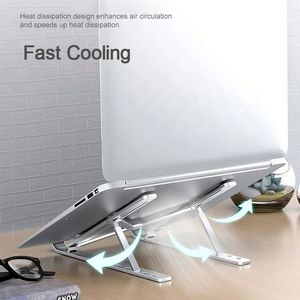 N3 Computer Laptop Bracket Aluminum Alloy Flat Desktop Holder Folding and Lifting Portable Monitor Heat Dissipation Bracket - Product Image 6