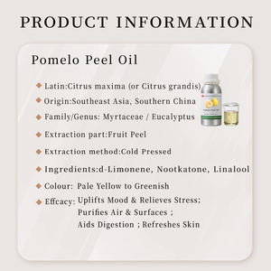 100% minyak esensial kelupas Pomelo alami, ORGANIK MURNI aromaterapi & minyak parfum 1000ml untuk penggunaan Sabun & lilin - Product Image 2