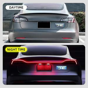 Imán para parachoques de coche, 9,7x3,1 pulgadas, reflectante, magnético, reutilizable, pegatina para conductores, señal de advertencia de seguridad, pegatinas divertidas para coche - Product Image 5