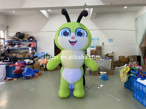 Modelo <span class=keywords><strong>de</strong></span> oruga inflable <span class=keywords><strong>de</strong></span> iluminación <span class=keywords><strong>de</strong></span> dibujos animados <span class=keywords><strong>de</strong></span> gusano inflable verde para decoración <span class=keywords><strong>de</strong></span> fiesta - Product Image 3