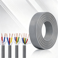 Xijiangyue RVV Flexibles Mehradriges Kabel 300/500V Reinkupfer PVC-Isoliert 0,5-2,5mm 2-12 Adern Strom-/Steuerungsverkabelung