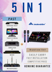 5in1 500g 15.6 Inch Touch <strong>Screen</strong> 96T Latest <strong>Karaoke</strong> System <strong>Machine</strong> With Mics Party KTV Player <strong>Karaoke</strong> <strong>Machine</strong> - Product Image 2