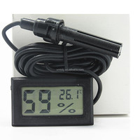 Termómetro Digital para Pecera, Higrómetro para Refrigerador, Higrómetro Electrónico Integrado para Reptiles, Detector de Temperatura